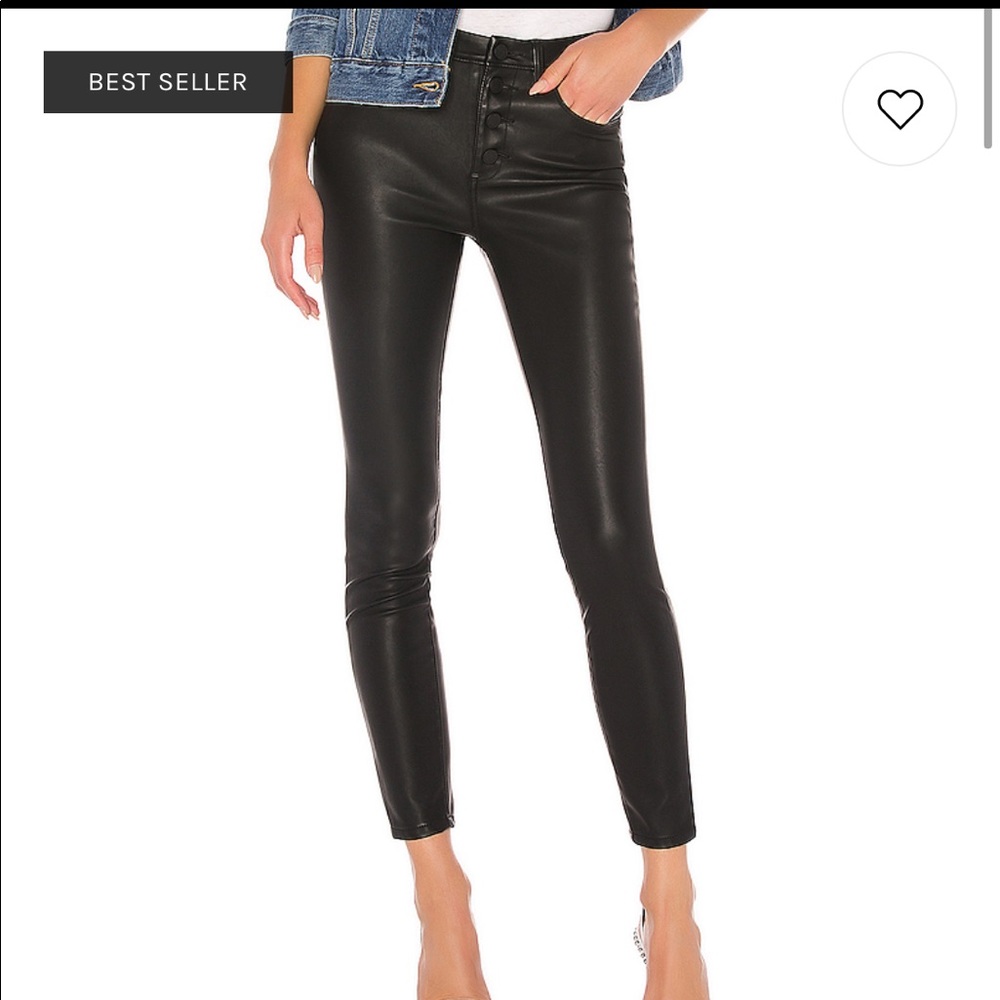 Vegan Leather Daddy Soda Pant BLANKNYC